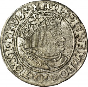 Zygmunt I Stary, Grosz 1532, Toruń, PRVS/PRVSS, połyskowy