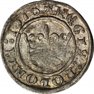 Sigismondo I il Vecchio, mezzo penny 1510, Cracovia, bello