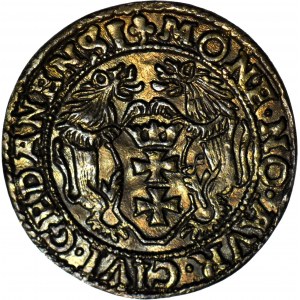 Sigismondo Augusto, Ducato di Danzica 1550, COPIA antica
