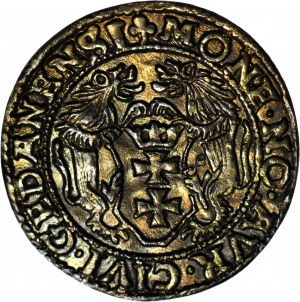 Sigismund Augustus, Ducat Gdansk 1550, old COPY