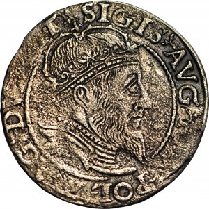 RR-, Zygmunt II August, Grosz portretowy na stopę litewską 1559, Wilno