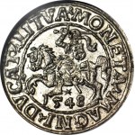 Sigismund II Augustus, Half-penny 1548, Vilnius, LI/LITVA, minted
