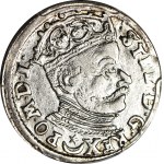 Stefan Batory, Trojak 1583, Wilno, pod popiersiem Leliwa, piękny