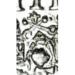 RR-, Stefan Batory, Trojak 1585, Riga, Münze, Doppelkreuz