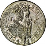 R-, Sigismund III Vasa, Ort 1623 Danzig PR, DOPPELTES DATUM, R3