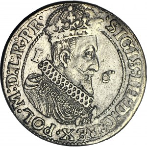 Zygmunt III Waza, Ort 1624/3, Gdańsk, PR, ładny