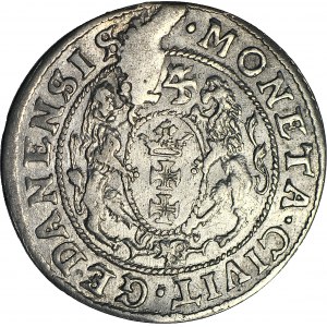 Sigismondo III Vasa, Ort 1624/3, Danzica, PR, bello