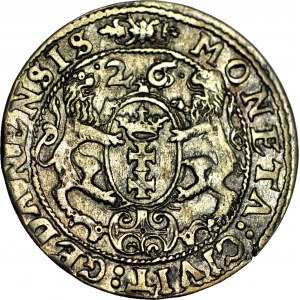 Zygmunt III Waza, Ort 1626, Gdańsk, szeroki łańcuch Orderu Złotego Runa