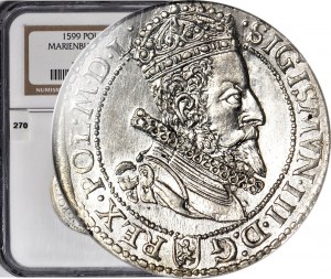 Sigismund III Vasa, Sixpence 1599, Malbork, minted