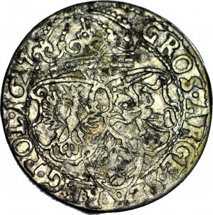 Sigismond III Vasa, Sixpence 1627, Cracovie, né à Nice