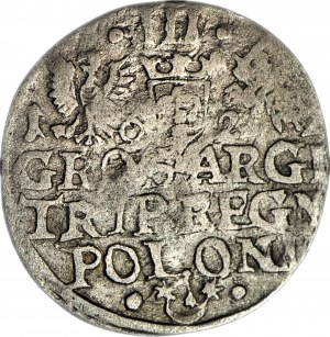 RRR-, Sigismund III Vasa, Trojak 1622, Krakau - eine sensationelle Nachahmung von R6