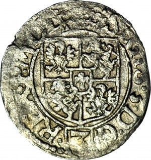 Sigismond III Vasa, demi-piste de la couronne 1614, Cracovie, crochets