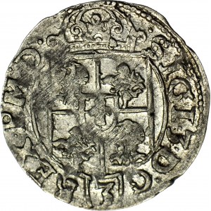 Sigismund III Waza, Half-track 1616, Bydgoszcz, Awdaniec, date on the rim