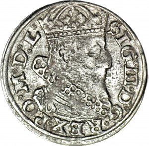 Sigismund III Vasa, 1626 penny, Vilnius, beautiful