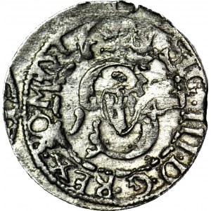 RR-, Sigismund III Vasa, Shelrog 1614, Vilnius, Zwitter - Vorderseite Stippelt, Rückseite Trillner