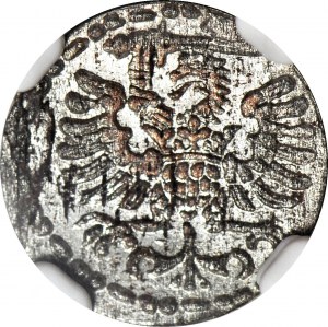 Zikmund III Vasa, denár 1597, Gdaňsk, mincovna, vzácný