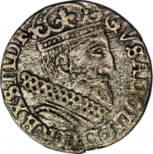 Gustav II. Adolf, Trojak 1632, Elbląg, schön