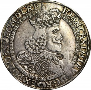 Jan Kazimierz, Thaler de la Couronne 1652, Poznań, copie ancienne