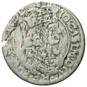 John II Casimir, Sixpence 1662 AT, Cracow, one border