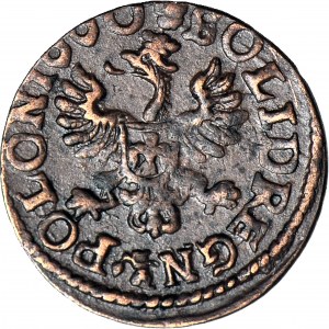 John Casimir, shilling de la couronne 1660, Ujazdów, nice