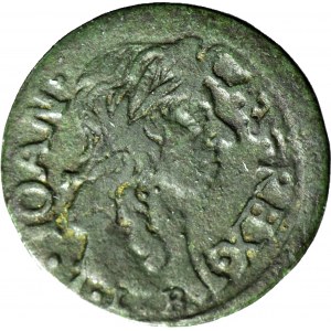 RR-, Ján II Kazimír, korunový šiling 1661, SEGN? vyrazené na REGN