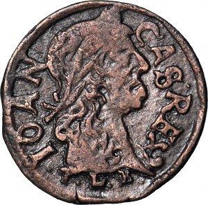 RRR-, Jan Kazimír, litevský šilink 1664, Vilnius, MAS místo MAG, R7