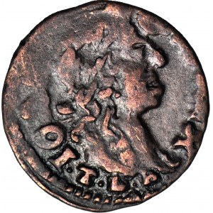 R-, John II Casimir, Shelby, one-sided, head left/head right, beautiful