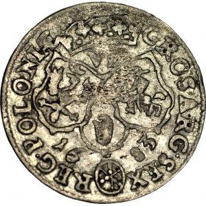 RRR-, Jan III Sobieski, šestý z roku 1683, PAGONY, ortho busta