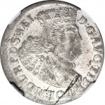 R-, Augusto III Sas, Sessina 1763, Danzica, bella