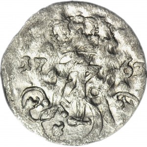 RR-, August III Sas, Trojak 1763, Gdaňsk, DESTRUKT - dvojitá ražba