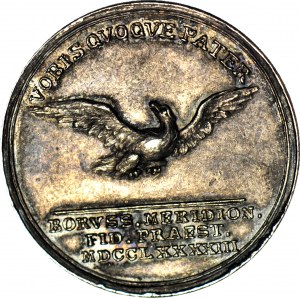 Federico Guglielmo II, Medaglia 1793, Seconda spartizione della Polonia