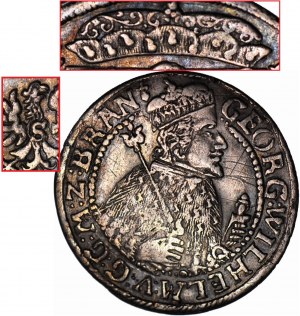 RR-, Krone Preußen, Georg Wilhelm, Ort 1624, Königsberg, S Sigismund der Alte