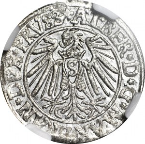 Duchy of Prussia, Albrecht Hohenzollern, 1540 penny, Königsberg, minted