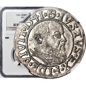 Duchy of Prussia, Albrecht Hohenzollern, 1541 penny, Königsberg, minted