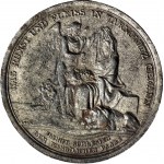 R-, Sliezsko, Prusko, Fridrich Viliam, medaila 1798, Návšteva bane v Tarnowských Góroch, odliatok zo železa z Bialogonských železiarní