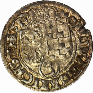 Slezsko, knížectví legnicko-brzesko-wołowskie, 3 krajcary 1617, Złoty Stok