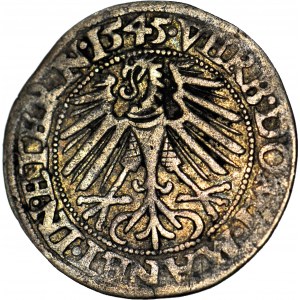 Silesia, Frederick II, 1545 penny, Brzeg