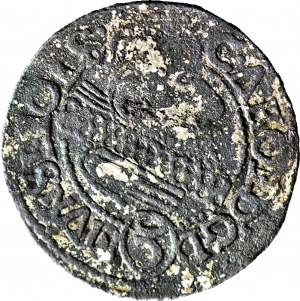 RR-, Księstwo Oleśnickie, Karol II, 3 krajcary 1614, Fałszerstwo z epoki