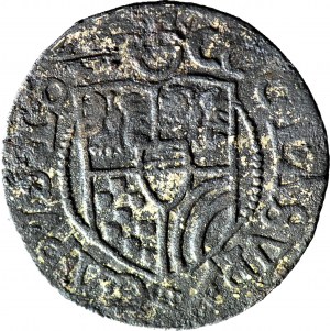 RR-, Ducato di Oleśnica, Carlo II, 3 krajcars 1614, Falso d'epoca