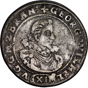 RRR-, Slezsko, Krosenské knížectví, Jerzy Wilhelm, 12 kopějských grošů 1622-3, Krosno Odrzańskie, velmi vzácné