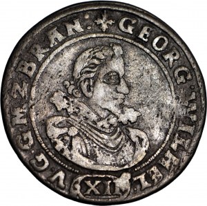 RRR-, Slesia, Ducato di Krosno, Jerzy Wilhelm, 12 centesimi di kiper 1622-3, Krosno Odrzańskie, molto raro