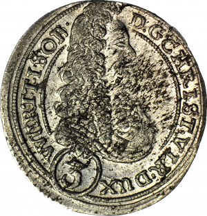 Silesia, Chrystian Ulryk, 3 krajcary 1696 LL, Olesnica