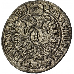 R-, Silesia, Leopold I, 1 krajcar 1698 MMW, Wroclaw, rare