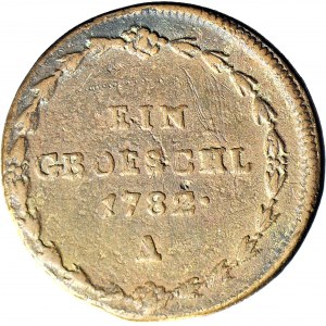 RR-, Silésie - partage de l'Autriche, Joseph II, Greszel 1782, Vienne, R7