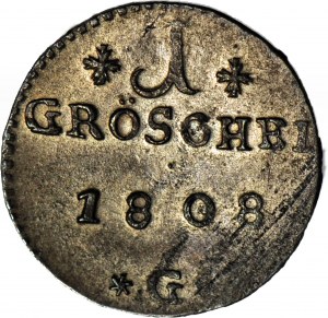 R-, Silesia, Frederick William III, Greszel 1808-G, Klodzko