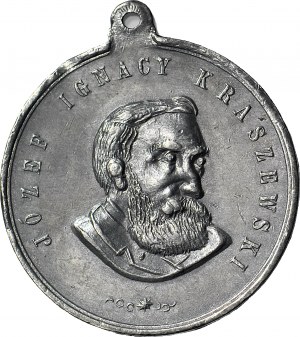 Joseph I. Kraszewski, Medal 1879, Souvenir of jubilee of literary work