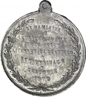 Józef I. Kraszewski, Medal 1879, Pamiątka jubileuszu pracy literackiej