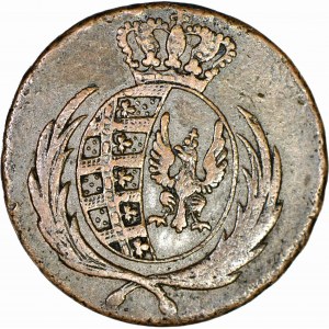 Duchy of Warsaw, 3 pennies 1812 IB, nice