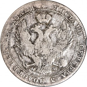 Russian Partition, 5 zlotys = 3/4 ruble 1839, Warsaw