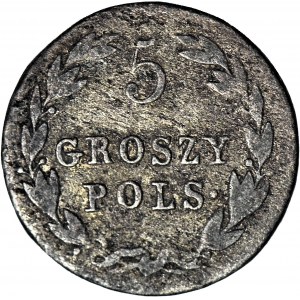 Kingdom of Poland, 5 groszy 1819